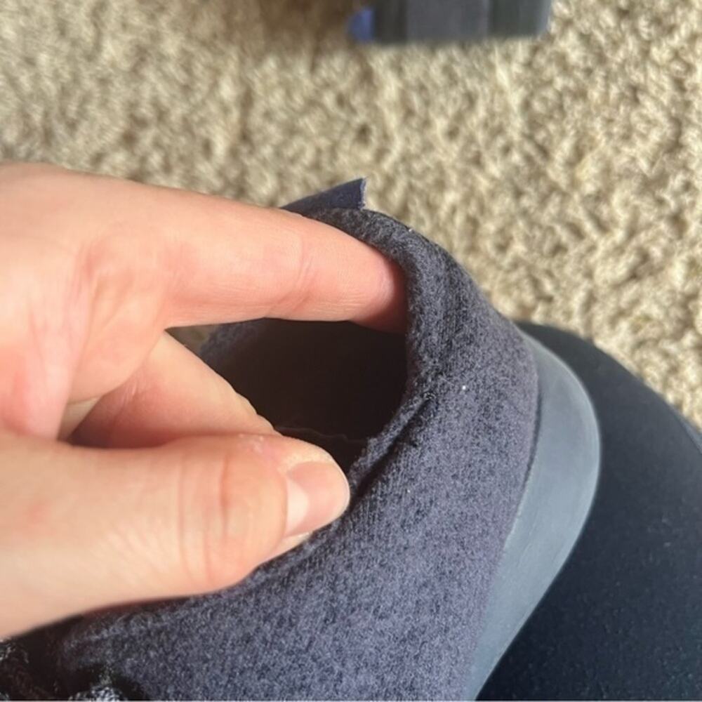 Allbirds Wool Runners Navy Blue Lace Up Sneakers Women’s Size 8 - Picture 9 of 11